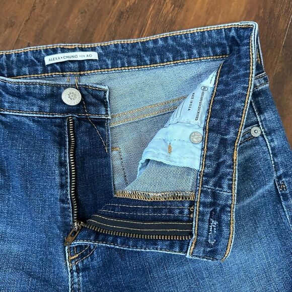 ALEXA CHUNG for AG ADRIANO GOLDSCHMIED Ankle Skinny Jeans in Blue - Picture 4 of 13